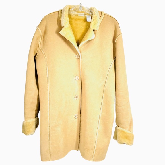 Emma James by Liz Claiborne tan/ camel color jacket Sz XL - Picture 3 of 10